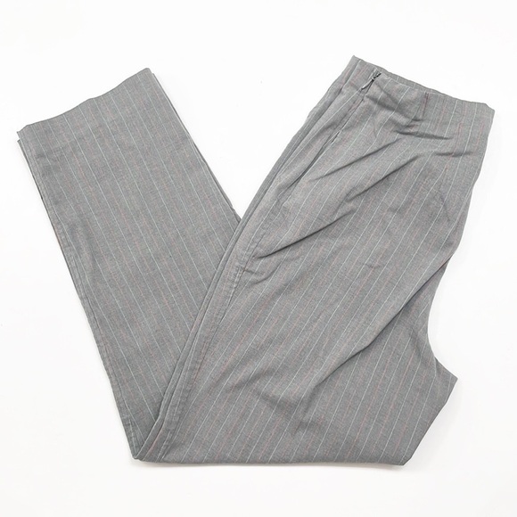 Worthington gray striped trouser pants - Picture 1 of 6